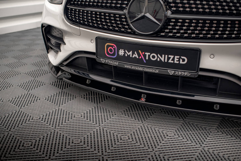 Maxton Design Front Diffusor V.2 Mercedes-Benz E AMG-Line W213 Facelift