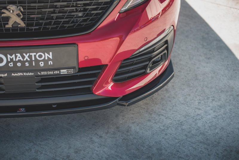 Maxton Design Front Diffuser V.2 Peugeot 308 GT Mk2 Facelift