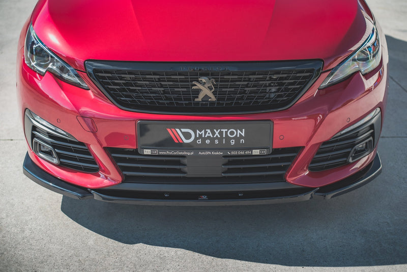 Maxton Design Front Diffuser V.2 Peugeot 308 GT Mk2 Facelift