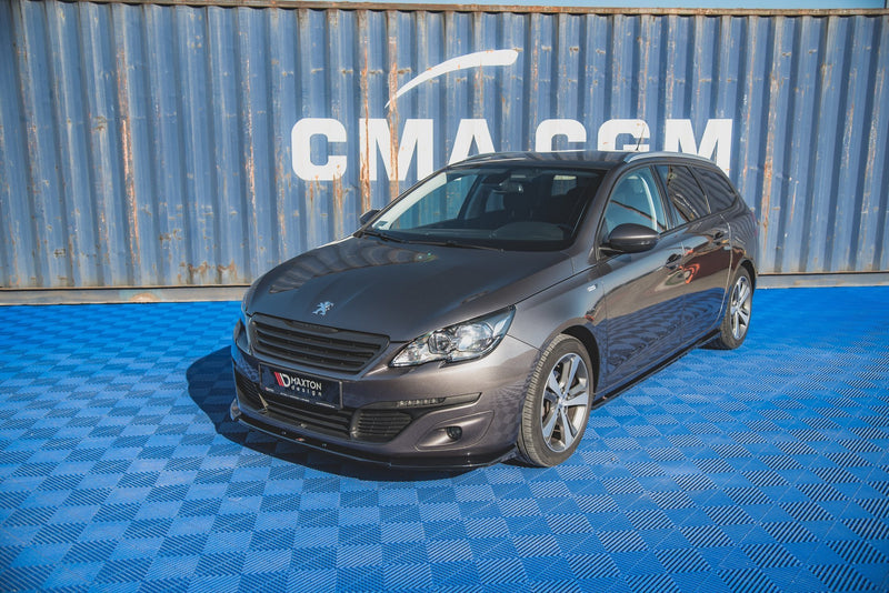 Maxton Design Front Diffuser V.2 Peugeot 308 Mk2