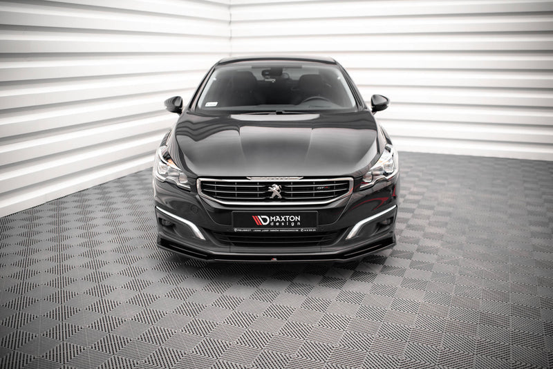 Maxton Design Front Diffusor V.2 Peugeot 508 GT Mk1 Facelift
