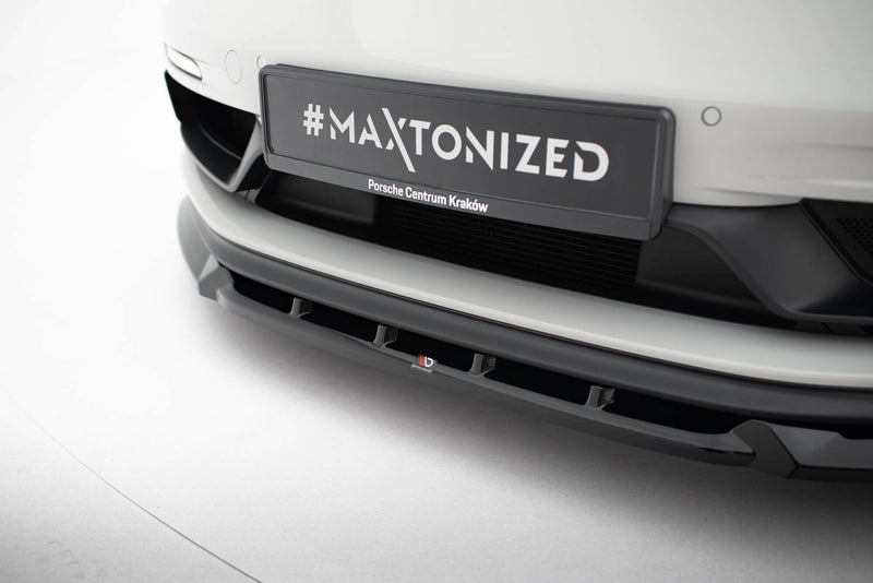 Maxton Design Front Diffusor  V.2 Porsche 718 Cayman GTS 982c