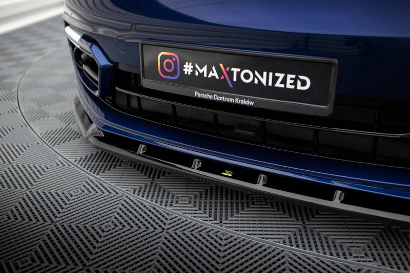 Maxton Design Front Diffusor V.2 Porsche Panamera E-Hybrid 971 Facelift
