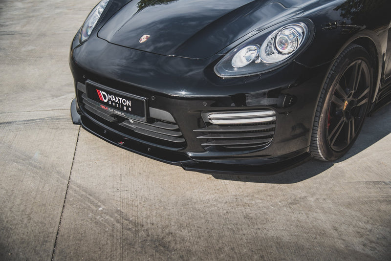 Maxton Design Front Diffuser V.2 Porsche Panamera Turbo 970 Facelift
