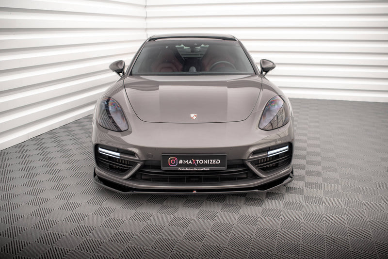 Maxton Design Front Diffuser V.2 Porsche Panamera Turbo S E-Hybrid