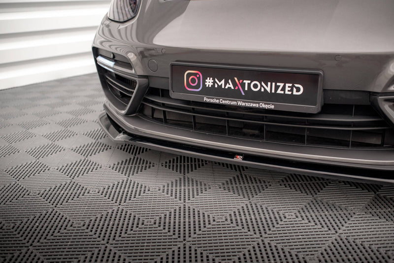 Maxton Design Front Diffuser V.2 Porsche Panamera Turbo S E-Hybrid