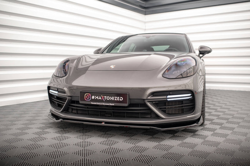 Maxton Design Front Diffuser V.2 Porsche Panamera Turbo S E-Hybrid