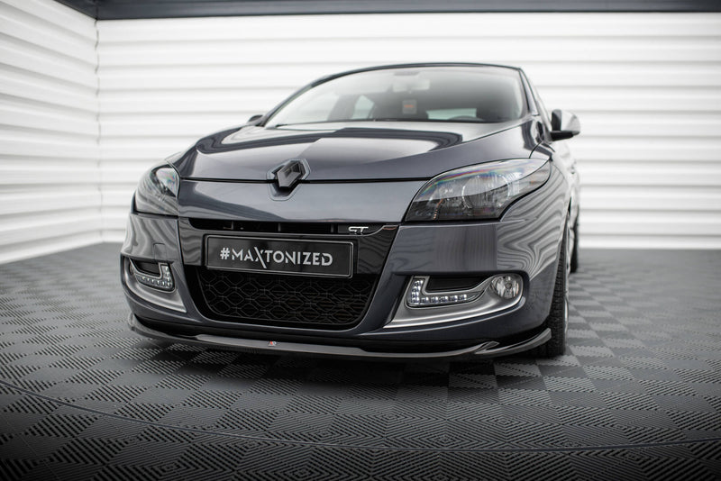 Maxton Design Front Diffusor V.2 Renault Megane GT Mk3 Facelift