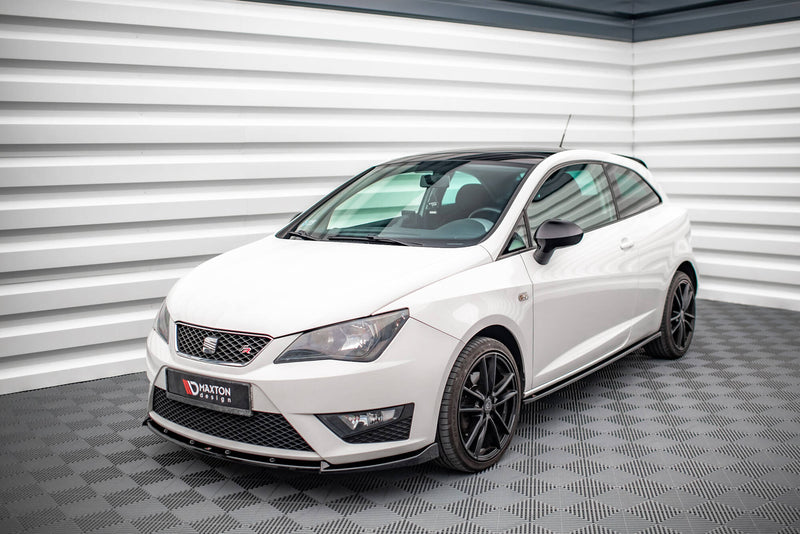 Maxton Design Front Diffusor V.2 Seat Ibiza FR SC Mk4 Facelift