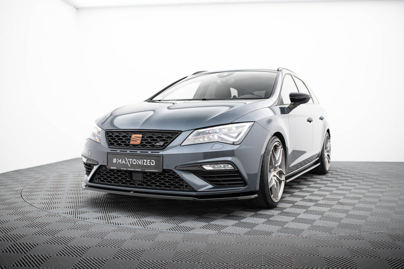 Maxton Design Front Diffuser V.2 Seat Leon Cupra / FR Mk3 FL