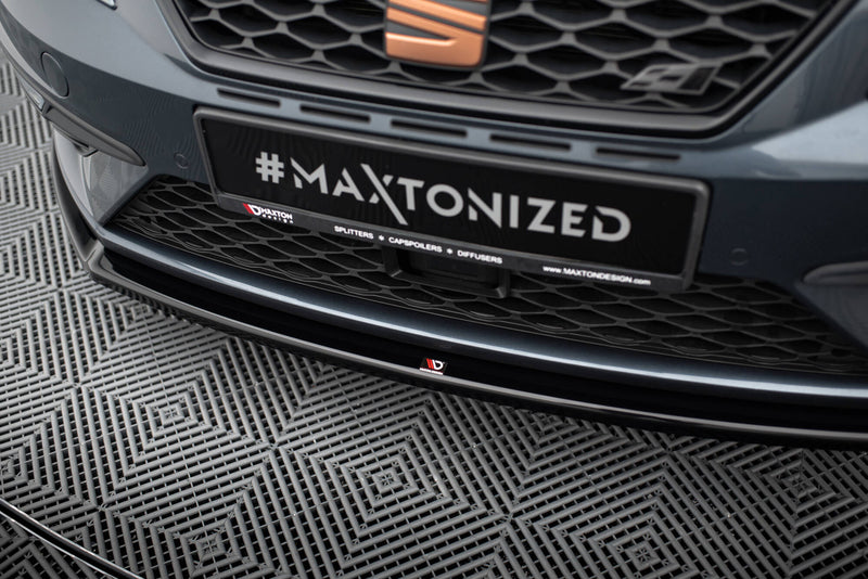 Maxton Design Front Diffuser V.2 Seat Leon Cupra / FR Mk3 FL