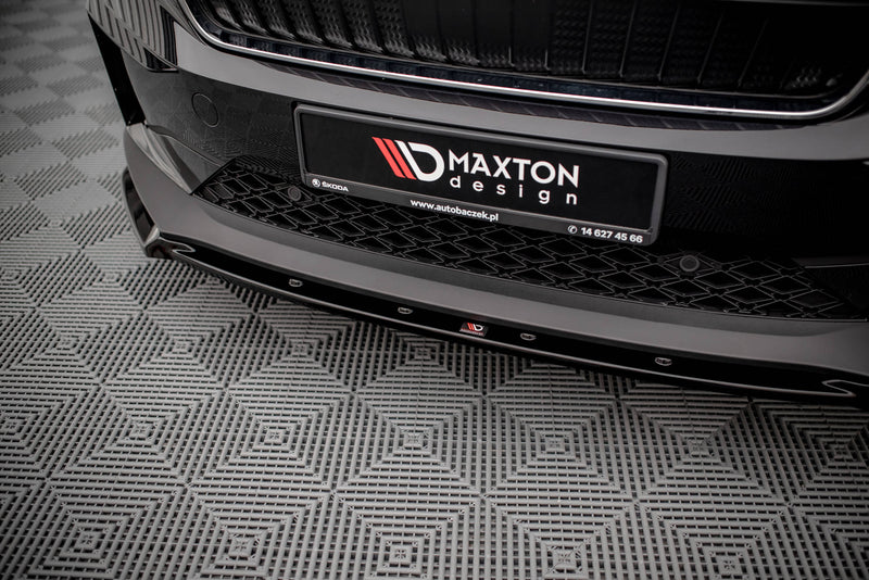 Maxton Design Front Diffuser V.2 Skoda Enyaq iV