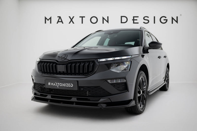 Maxton Design Front Diffusor V.2 Skoda Kamiq Monte Carlo Mk1 Facelift