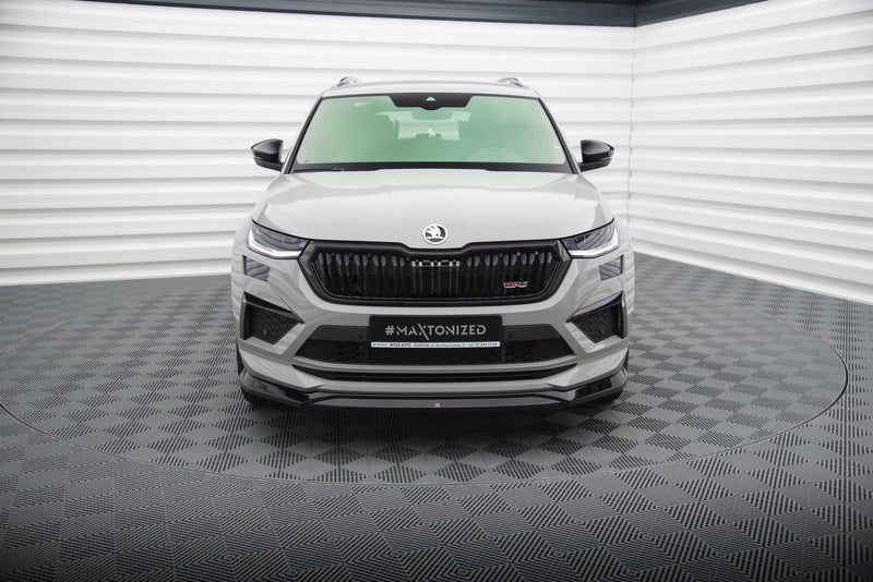 Maxton Design Front Diffuser V.2 Skoda Kodiaq RS Mk1 Facelift