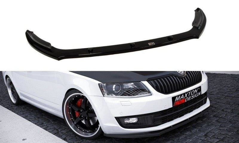 Maxton Design Front Diffuser V.2 Skoda Octavia Mk3