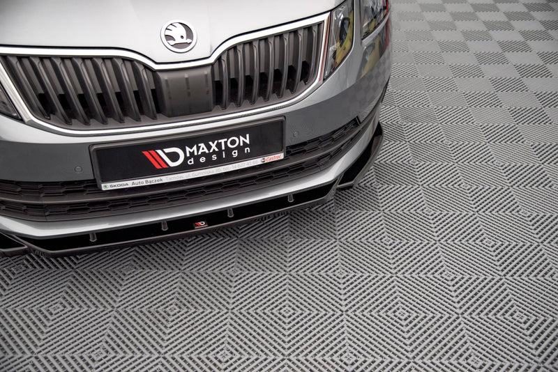 Maxton Design Front Diffuser V.2 Skoda Octavia Mk3 Facelift