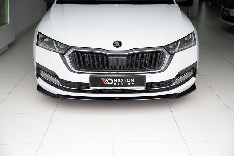 Maxton Design Front Diffusor V.2 Skoda Octavia Mk4