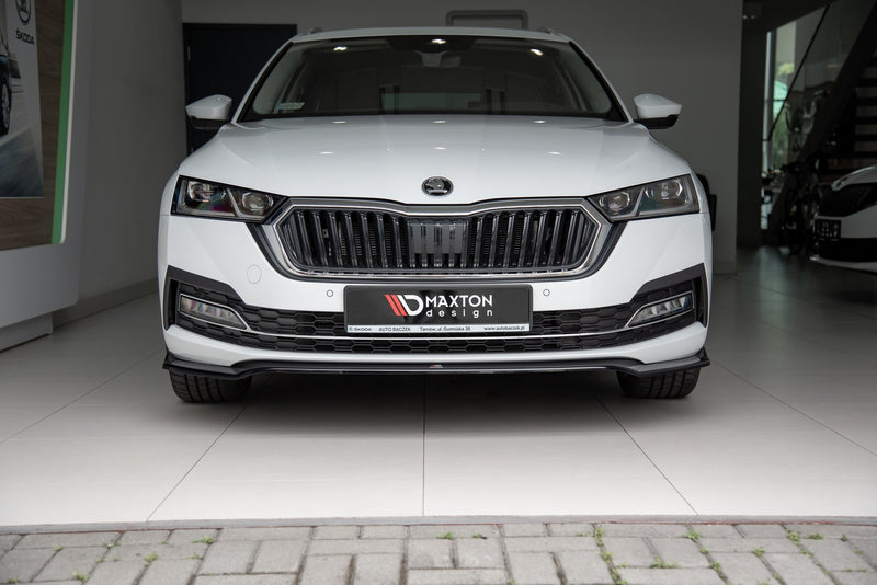 Maxton Design Front Diffusor V.2 Skoda Octavia Mk4