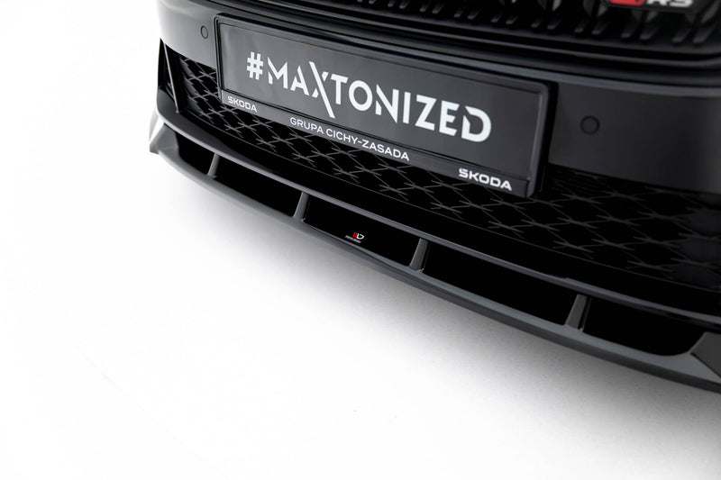 Maxton Design Front Diffusor V.2 Skoda Octavia RS Liftback / Combi Mk4 Facelift