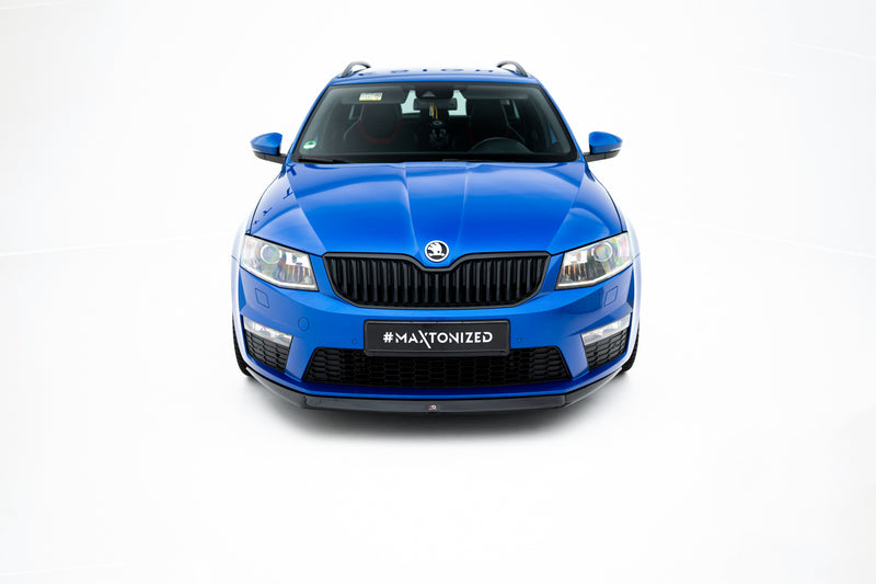 Maxton Design Front Diffuser V.2 Skoda Octavia RS Mk3