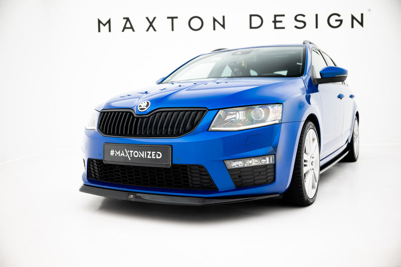 Maxton Design Front Diffuser V.2 Skoda Octavia RS Mk3