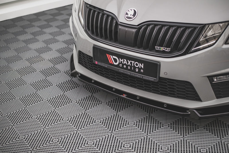 Maxton Design Front Diffusor V.2 Skoda Octavia RS Mk3 Facelift
