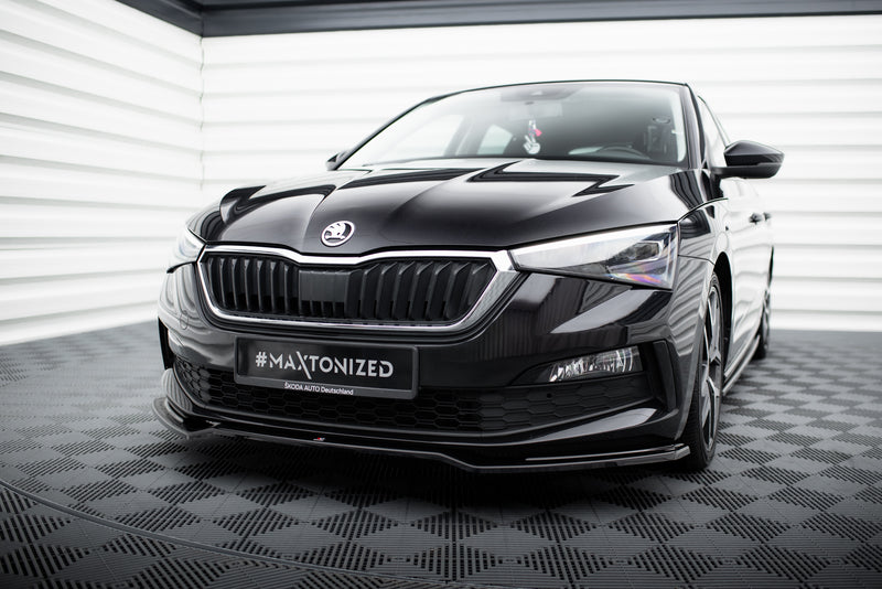 Maxton Design Front Diffusor V.2 Skoda Scala