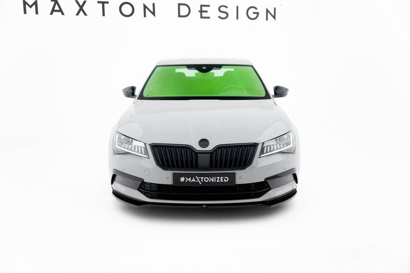 Maxton Design Front Diffuser V.2 Skoda Superb Liftback / Combi Mk3