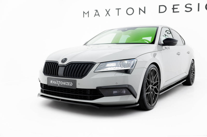 Maxton Design Front Diffuser V.2 Skoda Superb Liftback / Combi Mk3