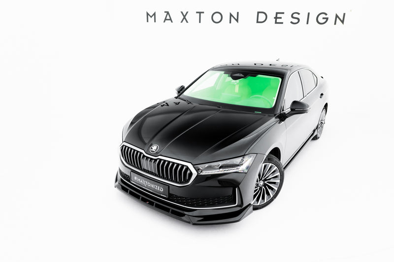 Maxton Design Front Diffusor V.2 Skoda Superb Mk4