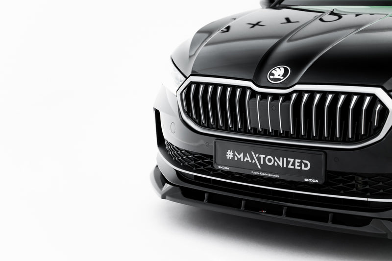 Maxton Design Front Diffusor V.2 Skoda Superb Mk4