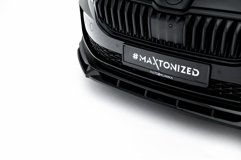 Maxton Design Front Diffusor V.2 Skoda Superb Sportline Mk4