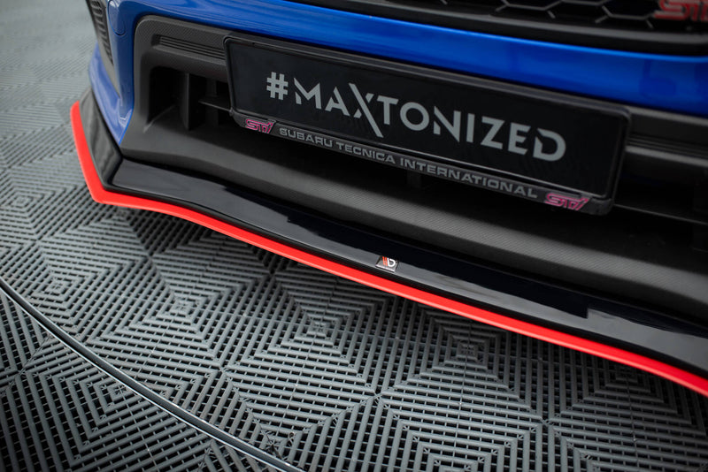 Maxton Design Front Diffusor V.2 Subaru WRX STI Mk1 Facelift
