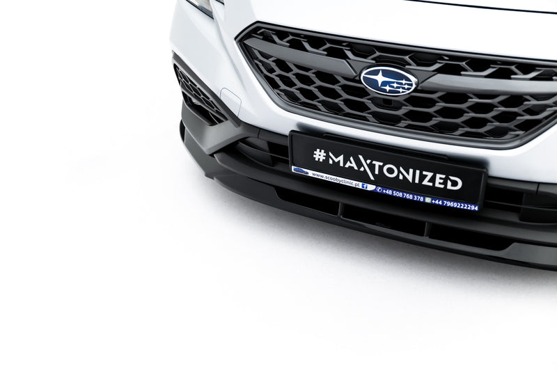 Maxton Design Front Diffusor V.2 Subaru WRX STI Mk2