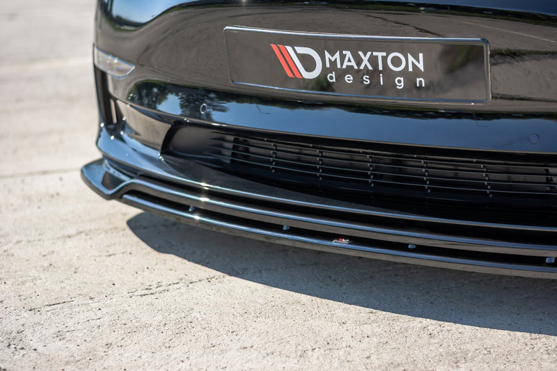 Maxton Design Splitter / Frontansatz V.2 Tesla Model 3