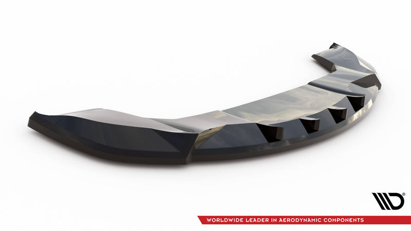 Maxton Design Front Diffuser V.2 Tesla Model X Mk1 Facelift