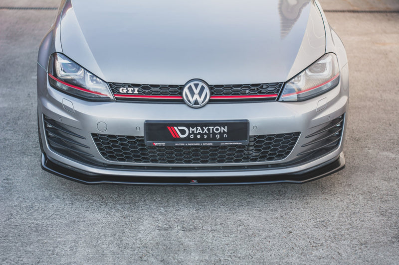 Maxton Design Front Diffuser V.2 VW Golf 7 GTI