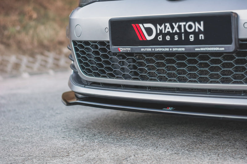 Maxton Design Front Diffuser V.2 VW Golf 7 GTI
