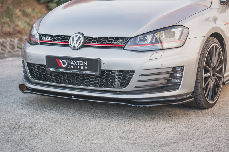 Maxton Design Front Diffuser V.2 VW Golf 7 GTI