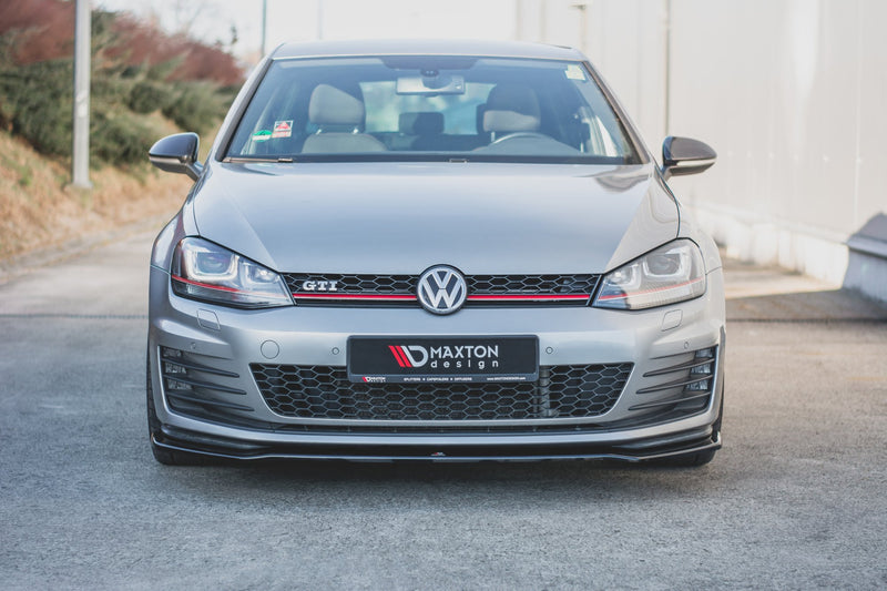 Maxton Design Front Diffuser V.2 VW Golf 7 GTI