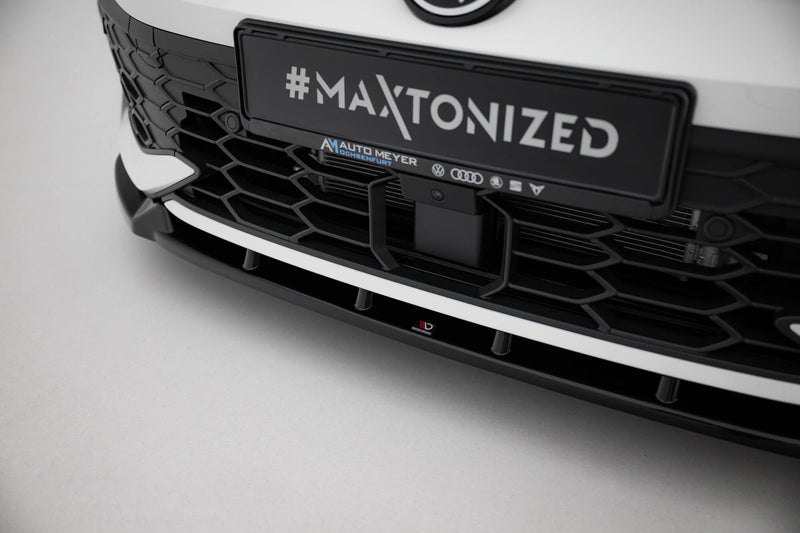Maxton Design Front Diffusor V.2 Volkswagen Golf GTI / GTE / R-Line Mk8 Facelift