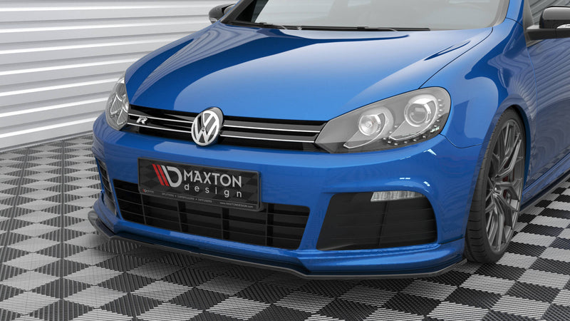 Maxton Design Front Diffuser V.2 Volkswagen Golf R Mk6