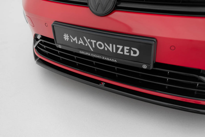 Maxton Design Front Diffuser V.2 Volkswagen Golf R / R-Line Mk7 Facelift