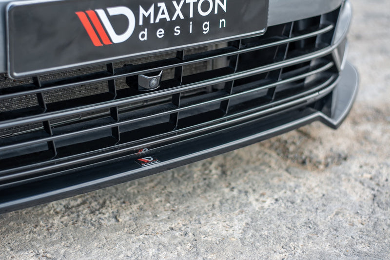 Maxton Design Splitter / Frontansatz V.2 Volkswagen Passat R-Line B8