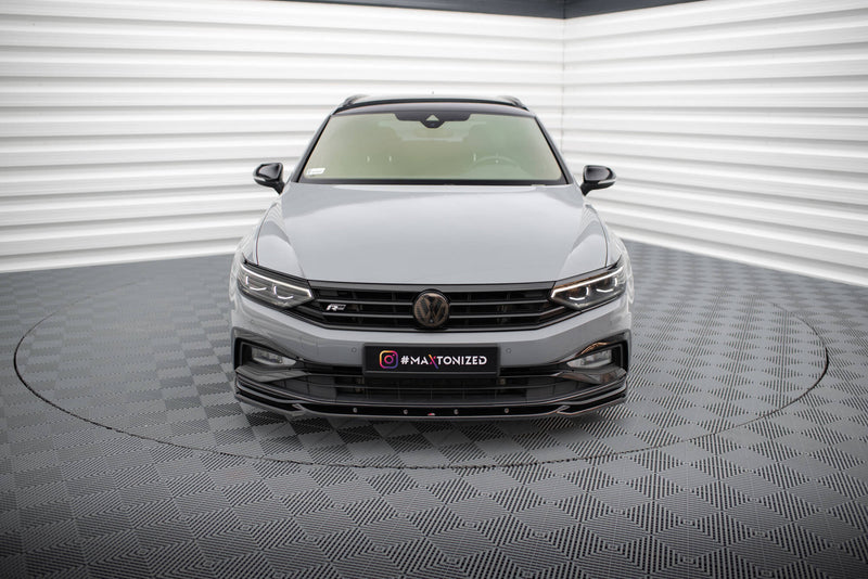 Maxton Design Front Diffusor V.2 Volkswagen Passat R-Line B8 Facelift