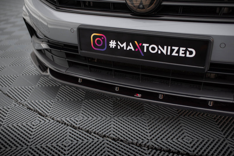 Maxton Design Front Diffusor V.2 Volkswagen Passat R-Line B8 Facelift