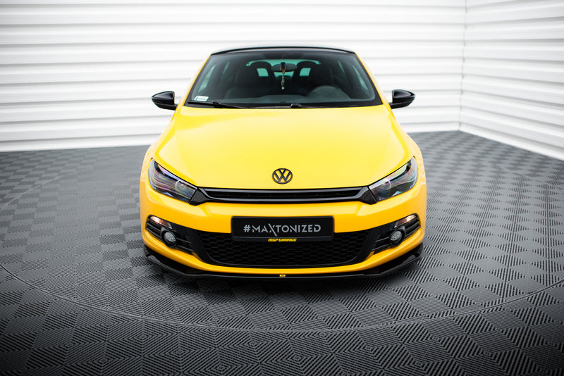 Maxton Design Front Diffuser V.2 Volkswagen Scirocco Mk3