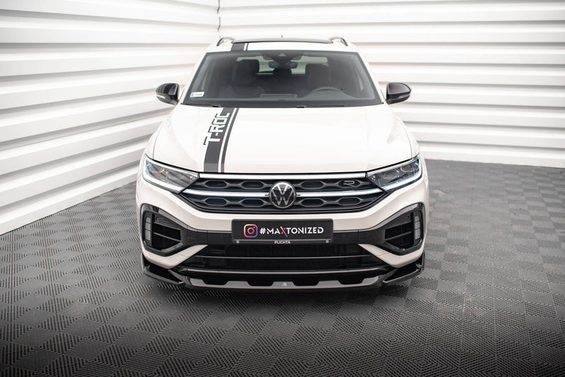 Maxton Design Front Diffuser V.2 Volkswagen T-Roc R / R-Line Mk1 Facelift