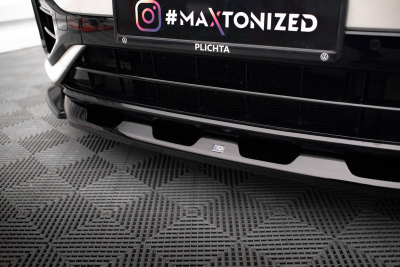 Maxton Design Front Diffuser V.2 Volkswagen T-Roc R / R-Line Mk1 Facelift