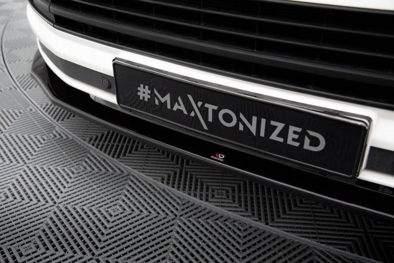 Maxton Design Splitter / Frontansatz V.2 Volkswagen T6
